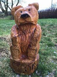 Wooden Bear Statues 54 Off