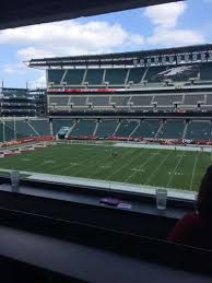 Lincoln Financial Field Section Presidential Suite Home Of
