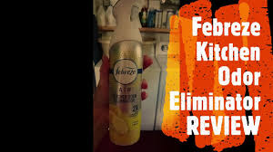 febreze kitchen odor eliminator review