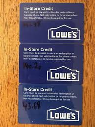 lowes gift cards ebay