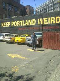 keep portland weird wall