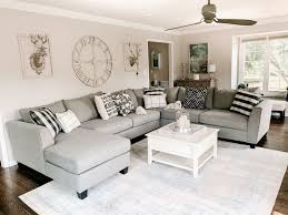 Elegant Gray Sectional Sofa
