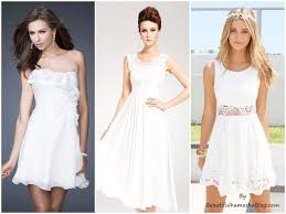 makeup ideas with white dress