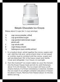 Heavy cream, milk, sugar, vanilla extract and sea salt. Cuisinart Vanilla Ice Cream Recipe Off 51
