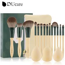 ducare makeup brush set 14pcs