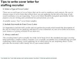 Cover Letter To A Cool How Write Recruitment Agency Template
