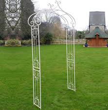 garden structures metal arches the