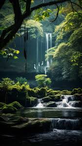 green nature rainforest aesthetic 5