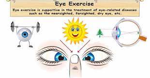 eye exercises vision improvement