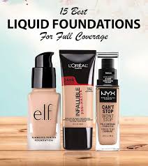liquid foundations for full coverage