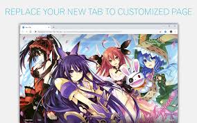 Image of cute anime dj google skins cute anime dj google backgrounds. Date A Live Wallpapers Hd Custom Anime Newtab
