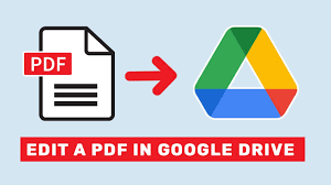 how to edit a pdf in google drive