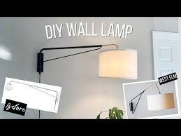 Easy Diy Wall Lamp West Elm Wall