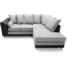 dylan chenille corner sofa light grey