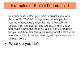 We can also use have to to talk about rules and regulations. Ppt Ethical Dilemmas In Workplace Powerpoint Presentation Free Download Id 3137255