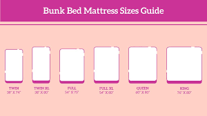 Bunk Bed Mattress Sizes Guide Eachnight