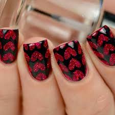 A black and red nail design i thought of. 45 Stylish Red And Black Nail Designs You Ll Love Be Modish