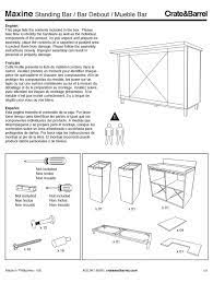 crate barrel maxine manual pdf