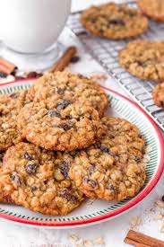soft and chewy oatmeal raisin cookies