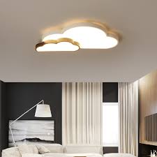 Kids Bedroom Light Modern Black Cloud