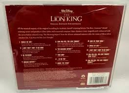 cd the lion king special edition