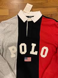 rare 90s ralph lauren rugby polo