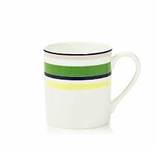 Stripe 12 Oz Accent Mug Multicolor