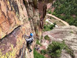 Rock Climbing Eldorado Canyon Co With