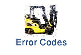 how to clear forklift error codes