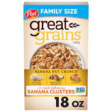 post great grains banana nut crunch