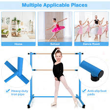 47 inch double ballet barre with anti