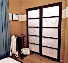 patterned shoji screen sliding closet