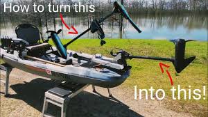 best kayak trolling motor setup