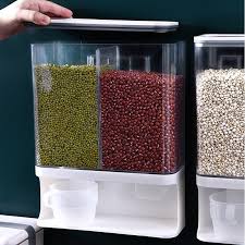 Wall Mounted Dry Food Storage Container