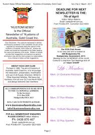 Koa March Newsletter Pages 1 48 Text Version Anyflip
