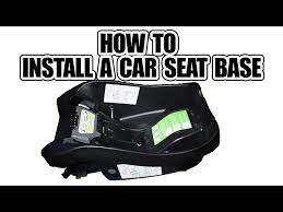 Install A Car Seat Base Baby Seat