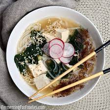 easy anese noodle soup gf vegan