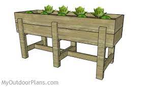 Waist High Raised Garden Bed Plans