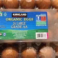 kirkland signature organic brown eggs
