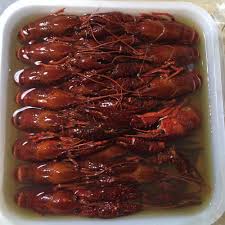 frozen whole crawfish in dill sauce