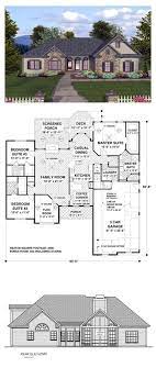 Ranch Floor Plan With A Craftsman Flair
