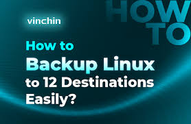 how to backup linux to 12 destinations