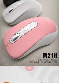 Aigo M21 USB Wireless mouse 1600DPI Adjustable Receiver Optical Computer  Mouse 2.4GHz Ergonomic Mice For Laptop PC Mouse|Mice