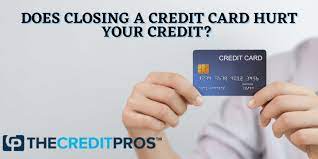 credit card can hurt credit scores