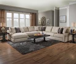 Each sectional sofa is durable and ready to fill your space with cozy comfort. Lane Furniture Weston Putty 5 Pc Sectional