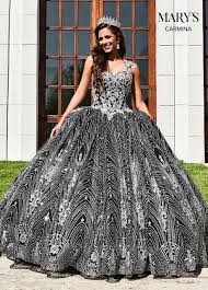 The court can be all girls or a combination of young ladies and young men. Carmina Quinceanera Dresses Style Mq1067 In Black Silver Champagne Rose Gold Or Powder Blue Gold Color