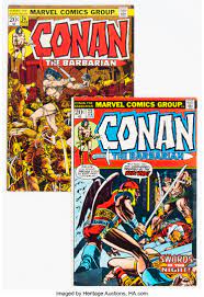 Conan the Barbarian #23 and 24 Group (Marvel, 1973) Condition: | Lot #17130