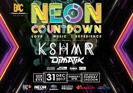 Check out these exciting countdown celebrations around malaysia. Wrap Up 2017 With Neon Countdown This New Year S Eve Lipstiq Com