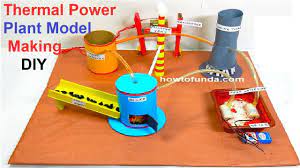 thermal power plant model making