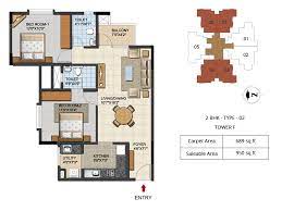 Urbana Aqua Floor Plans 2 3 Bhk